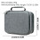 Borsa Portaoggetti Rigida Portatile per Controller per PS5 per PS4 Gamepad Custodia da Viaggio per Controller di Gioco B 5