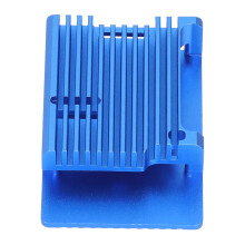 Aluminum Alloy Enclosure for Raspberry Pi 4 B – Heat Dissipation Shell, 87x56x25mm