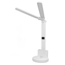 Dimmable LED Desk Lamp with Pen Holder, 3600mAh Rechargeable, Adjustable Brightness