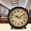Digital Wall Clock Gold Retro Style 2 Pack 7