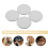 4Pcs Silver Copper Blank Coins 40Mm Engraving Craft Challenge Tokens 4