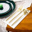White and Gold Plastic Plates and Silverware Set for 30 8