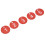 50 Pack Beekeeping Hole Labels Numbered Hive Tags Durable Plastic Red1-50 4