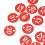 50 Pack Beekeeping Hole Labels Numbered Hive Tags Durable Plastic Red1-50 7