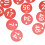 50 Pack Beekeeping Hole Labels Numbered Hive Tags Durable Plastic Red1-50 12