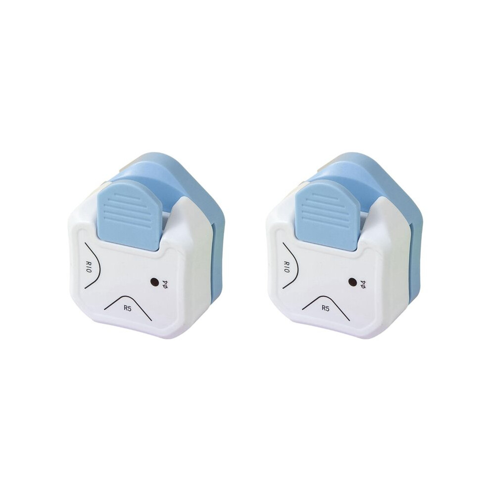 2X Paper Corner Cutter Multifunctional Laminate Embossing Paper Trimmer Paper Cutting Tool For Cardstock, A 4713147278176