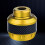 (Gold) Motorcycle Axle Cover Anti-Collision Protector 1