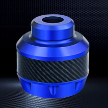 (Blue) Motorcycle Axle Cap Cover - Anti-Collision Protector