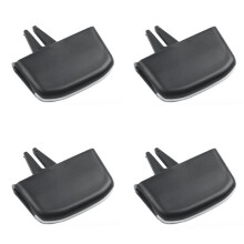 4X Car Front Dashboard A/C Vent Outlet Tab Clip Repair Kit for V40 S60 2011-2019 Air Vent Adjustment Buckle