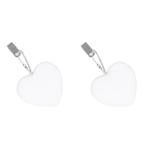 2X LED Purse Light LED Lights Bag  Heart Shape Keychain Light Night Light Purse Lamp Automatic Sensor
