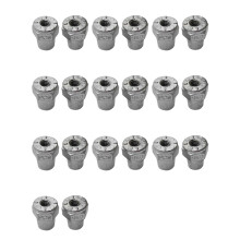 10 Paar 3/8 Inch Vrouwelijke Draad Positieve Negatieve Batterijpoolklemadapters Batterijkabelklemmen