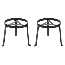 2X Campfire Tripod, Folding Camping Tripod Grill Open Fire Cooking Stand, Heavy-Duty Tripod Stand, Campfire Cooking