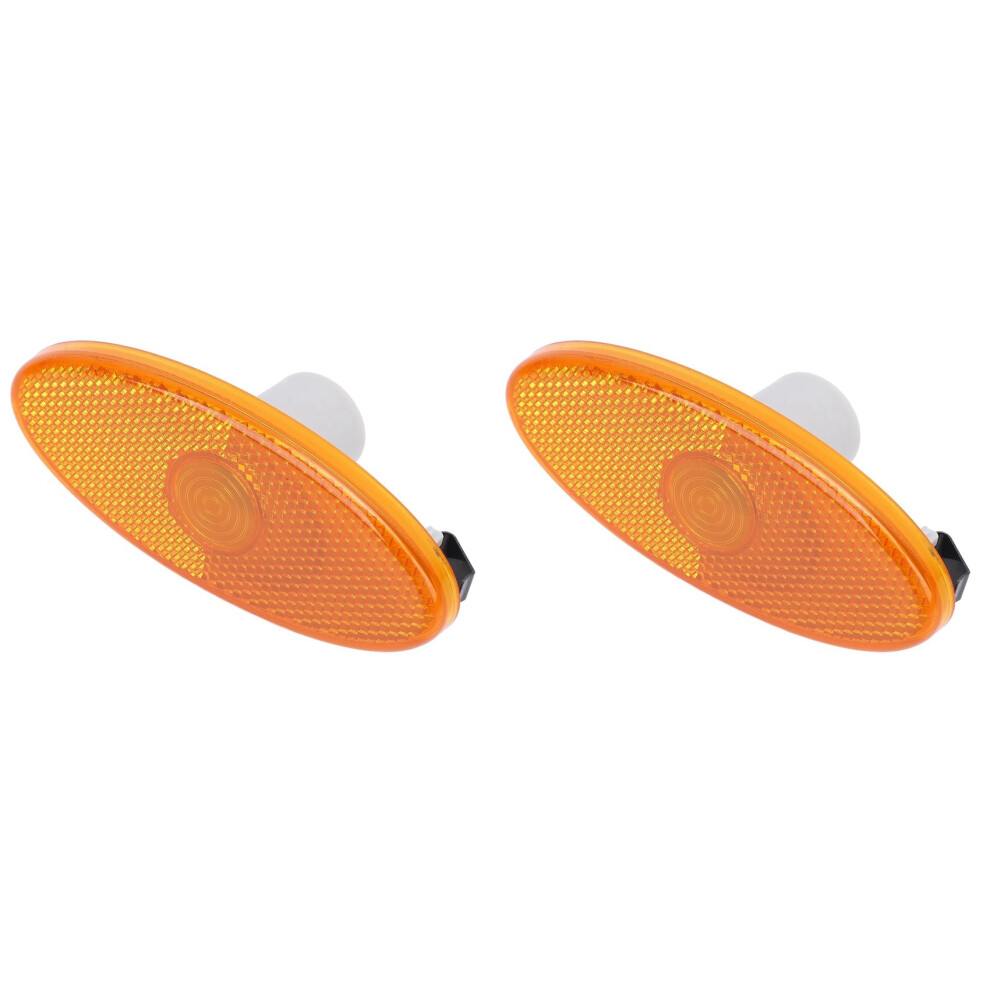 2X Side Lens 261B00001r For Master Mk3 2010-2024 Nv400 2011-2024 Amber/Light 4713898208392