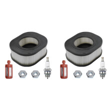 2X HD2 Luftfilter-Tuning-Kit für MS661 MS651 MS500i MS661C Kettensäge 1144 120 4402 Luftfilter Zündkerze