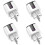 4X 20A  Socket Tuya Wifi  Plug Power AC100-240V Outlet Alexa Home Voice Timing Socket EU PLUG A 1