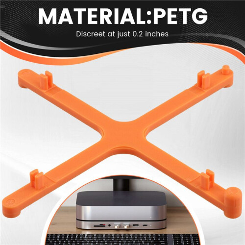 For   M4/MA Pro 2024 Host Bracket Enhanced Stability and Functionality Computer Accessories Expansion Orange 2