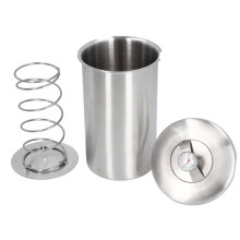 Kitchen Meat Press Cooker Ham Maker 2.5L 304 Stainless Steel with Thermometer
