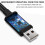 Προσαρμογέας USB σε υποδοχή ήχου Μετατροπέας στερεοφωνικού ήχου Aux 7,87", 3,5 mm 4