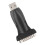 USB-zu-RS232-Konverter männlicher 9-Pin-Adapter mit FTDI-Chipsatz, schwarz 5
