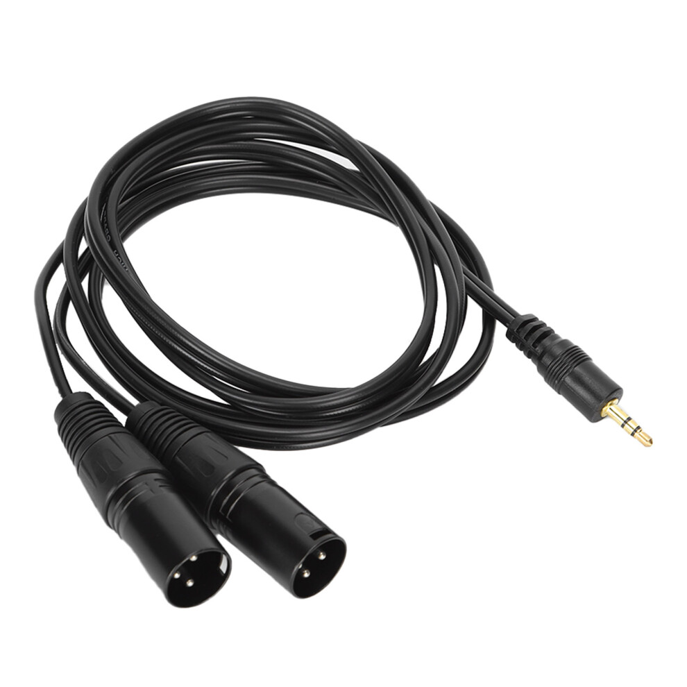 Jorindo Xlr Male To 3.5Mm 1/8In Stereo Ysplitter Oxygenfree Copper Cable 7601390945723