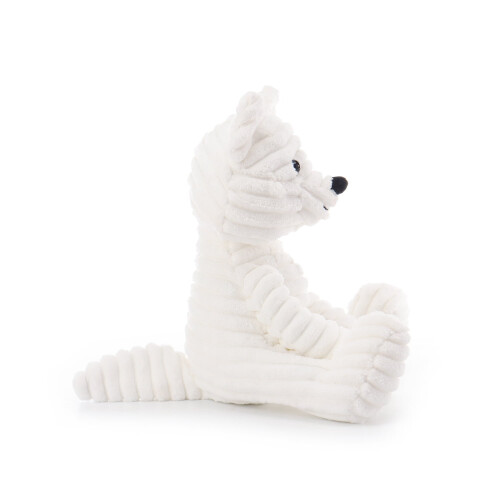 Raposa-do-ártico de pelúcia de veludo cotelê, 20 cm (7,9 polegadas), para crianças. 2