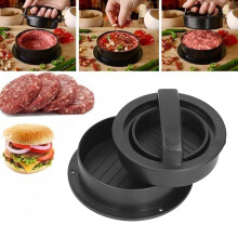 Portable ABS Burger Press Patty Maker 12.5x6cm for Picnic Camping