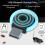 USB Ultrasonic Pest Repeller 3-Level, Eco-Friendly, 10-80 10