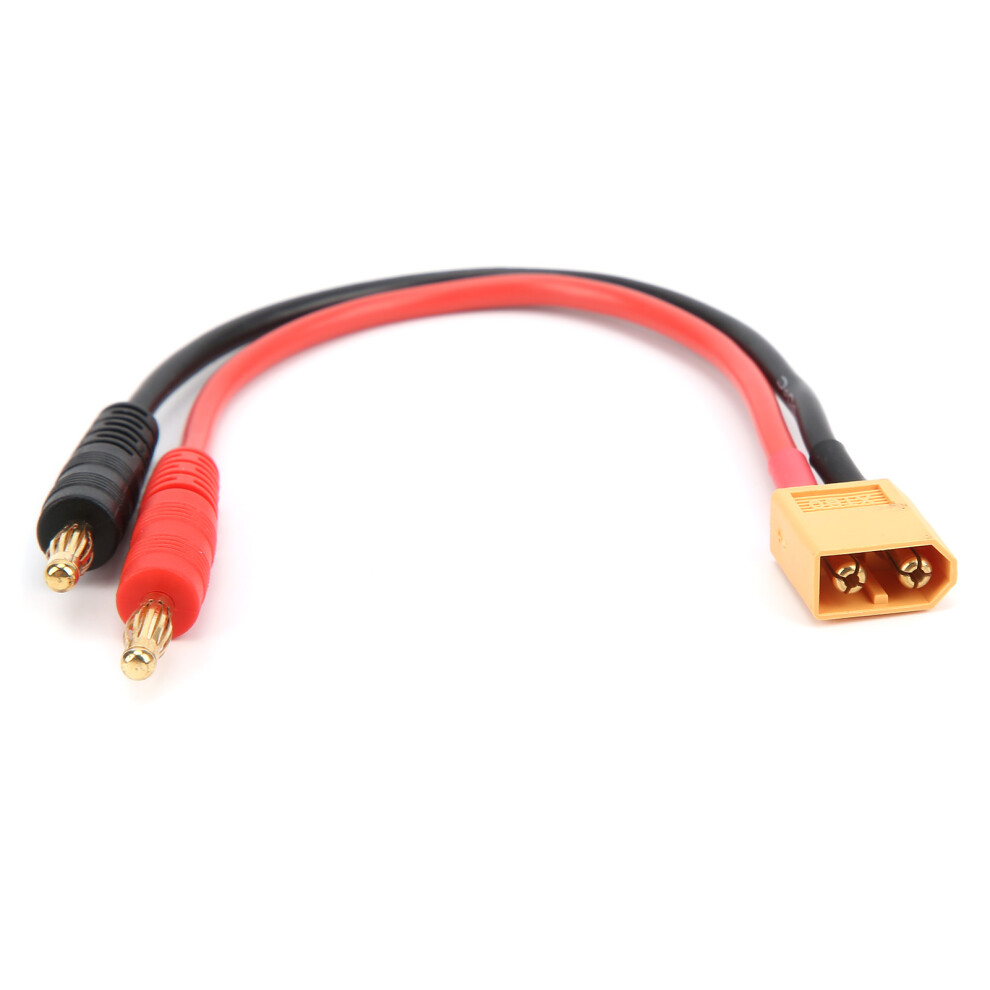15Cm Xt60 To 4.0Mm Banana Plug Rc Charger Cable For Lipo Batteries 7901390946516