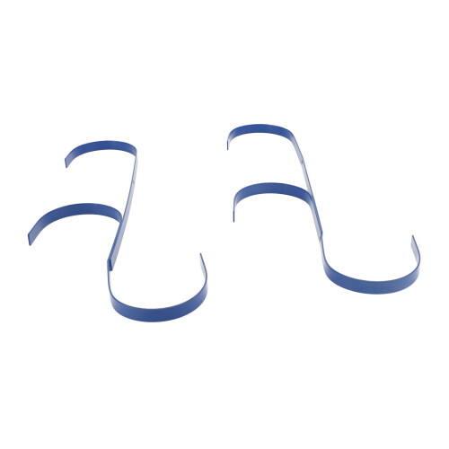 Aluminum Pool Pole Hanger 2pcs, Easy Install, Skimmer Accessory