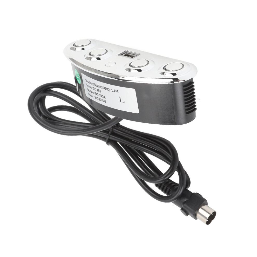 Power Recliner Switch Abs 5 Pin Dc Dual Motor Hand Controller For Electric Sofa 3381390946749