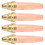 4Pcs Propane Cutting Torch Tips, Copper Brass, Φ0.9–1.5mm 15