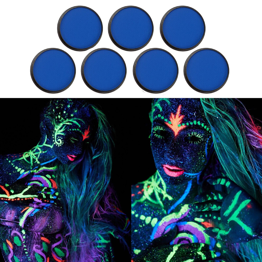 UV Neon Face & Body Paint 30g Water-Based Hypoallergenic Colors