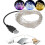 Βύσμα USB 20/50/100 LED Φωτάκια Νεράιδας σε Κορδόνι, DIY Μικρό Χάλκινο Σύρμα, 2