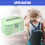 Polyurethane Leather Makeup Bag Green Large 3