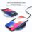 Ασύρματος φορτιστής, Πιστοποιημένος Qi, 10W Max Fast Wireless Charging Pad Συμβατό με όλα τα 8