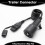 Trailer Adapter 7-Way to 4-Pin Flat with 3ft Wire 8
