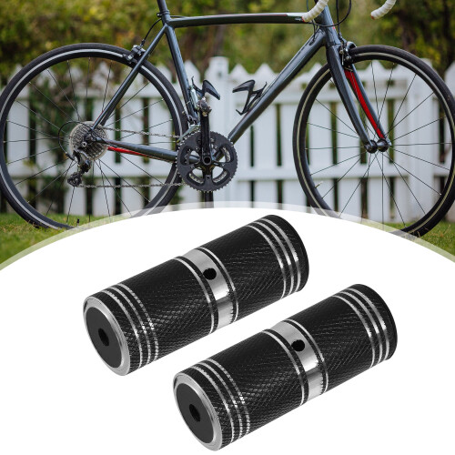 τεμάχια μαρσπιέ ποδηλάτου για MX MTB 4.3" πίσω μαρσπιέ από κράμα αλουμινίου, μαύρο 1