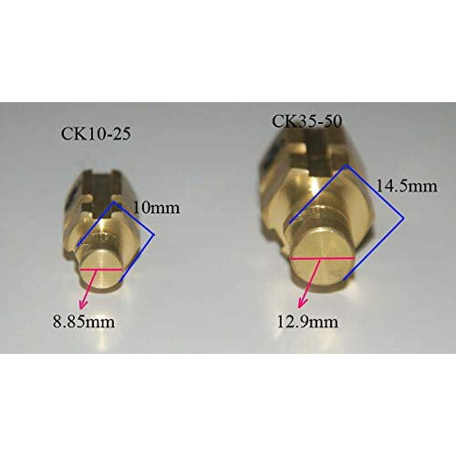 TIG Welding Cable Panel Connector Socket Set Dinse-Style 2