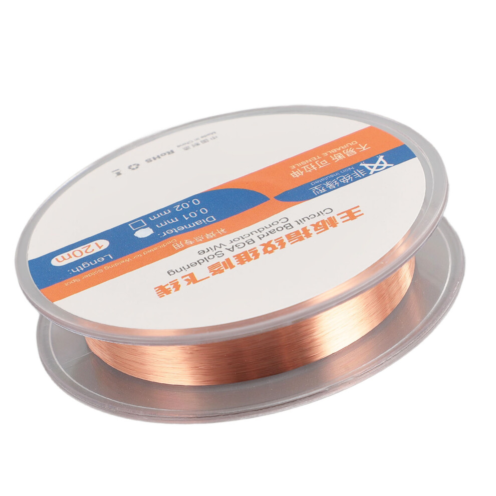 120M Copper Phone Chip Conduction Wire For Phone Repair, 0.01Mm 3421390948197