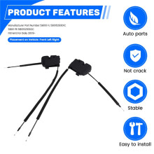 1Pair New Front Door Lock Actuator Mechanism 5801529301C 5801529302C for Daily 2009-2013 Door Lock Assembly