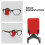 Cache Lunettes ABS Clip-on Pour Tir - Aide Archery 4