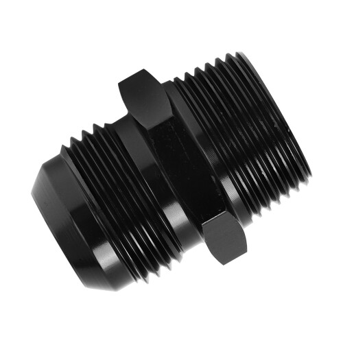 12AN to 3/4NPT Adapter Fitting Black Anodized Aluminum 2