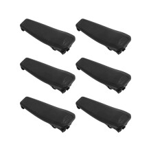 6 Pack Black Two Way Talk Radio Belt Clips for IC V8E V80 S70 T70E F4002