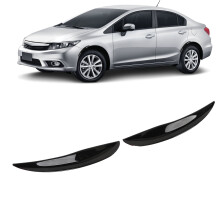 Car Wheel Arch Lip Protectors 23cm Pair Anti Scratch Flare Mudguards Black
