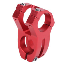 Lunje 31,845 mm Aluminium Mountainbike-Lenkerstange, Rot