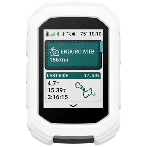 Θήκη σιλικόνης XiHAMA συμβατή με το Garmin Edge MTB, Φορητή θήκη προστασίας, αδιάβροχη και 1
