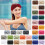 Yoga Headband Solid Color 7.08 Inch Sweat-Absorbing Elastic 2