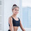 Yoga Headband Solid Color 7.08 Inch Sweat-Absorbing Elastic 5