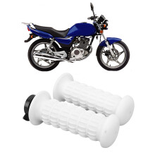 Poignée d'accélérateur universelle de 22mm pour guidon de moto, adaptée aux scooters 50cc-150cc, blanc