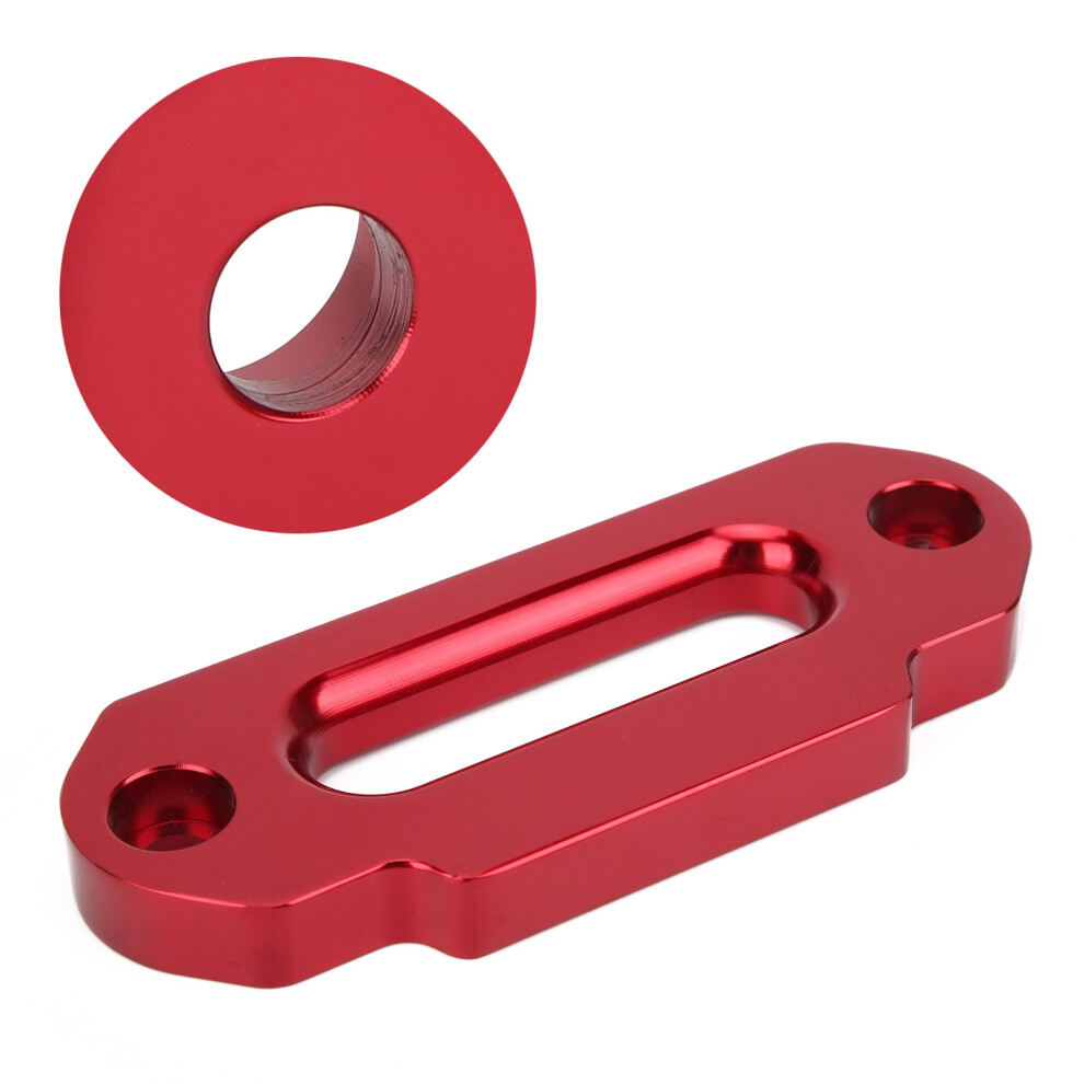 Aluminum Hawse Fairlead 124Mm For 2500-4000Lbs Winches, Red 4281390952971